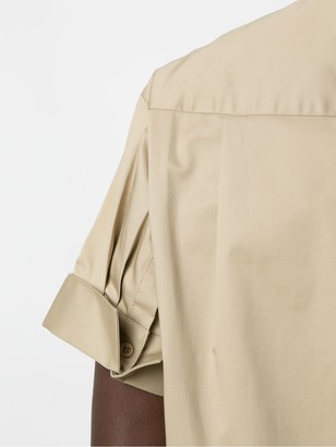 Egrey Patch-Pocket Short-Sleeved Shirt