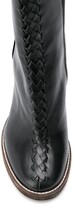 Thumbnail for your product : Haider Ackermann Woven Stiletto Boots