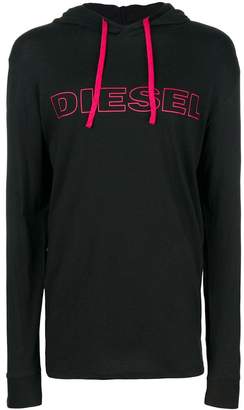 Diesel logo print Jimmy hoodie