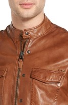 Thumbnail for your product : John Varvatos Men's Collection Zip Front Leather Jacket