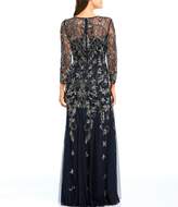 Thumbnail for your product : Adrianna Papell Beaded 3/4 Sleeve Gown
