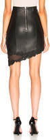 Thumbnail for your product : Balmain Leather Mini Skirt