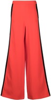 Thumbnail for your product : Just Cavalli Side Strip Wide-Leg Trousers