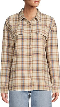 L.L. Bean Signature Camp Flannel Long Sleeve Shirt