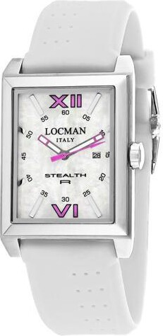 Locman Men's Classic Mop Dial Watch - 241MOPFX1WH