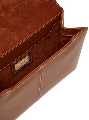 Hunting Season The Envelope Leather Clutch - Tan