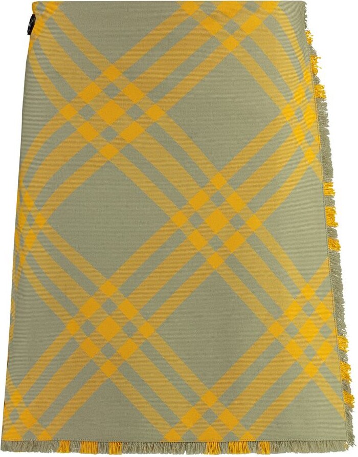 Burberry Wrap Skirt ShopStyle