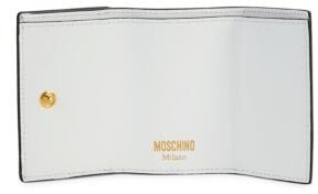 Moschino Logo Leather Wallet
