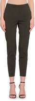 Thumbnail for your product : Piazza Sempione Laura Slim-Fit Ankle Pants, Gray/Navy
