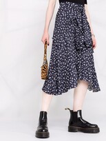 Thumbnail for your product : Maje Wrap-Skirt Layered Dress