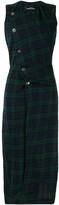 Thumbnail for your product : Comme Des Garçons Pre-Owned Sleeveless Tartan Dress