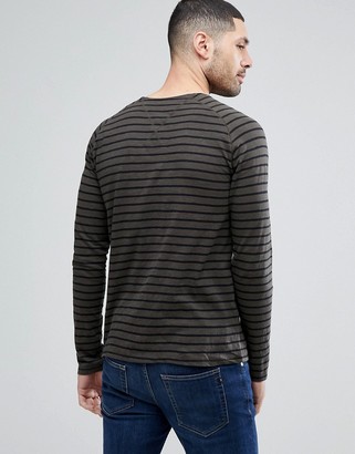 Nudie Jeans Otto Stripe Long Sleeve T-Shirt