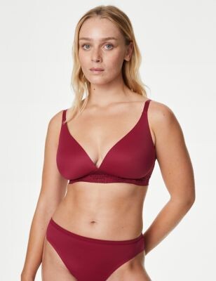 Body by M&S Body Soft™ Non Wired Plunge Bra A-E - ShopStyle