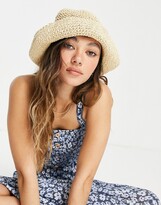 Thumbnail for your product : Only jersey sundress with ruched strap detail in blue floral