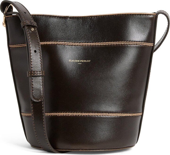 Claudie Pierlot Leather Solveig Tote Bag ShopStyle