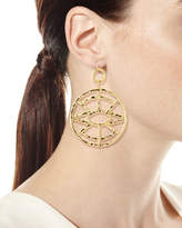Thumbnail for your product : Nest Jewelry Evil Eye Hoop Drop Earrings