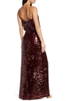 Thumbnail for your product : WAYF The Savannah Blouson Pailette Evening Gown