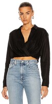 Thumbnail for your product : Marissa Webb Maxwell Linen Shirt in Black