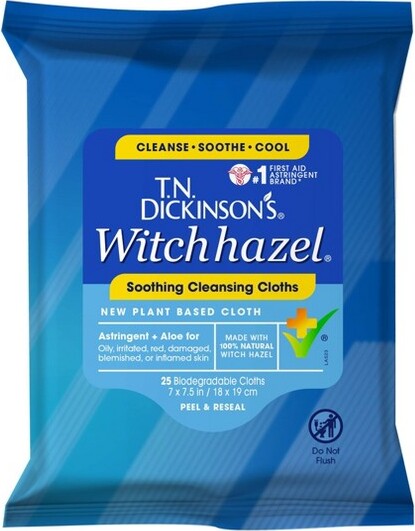 Dickinson's T.N.Dickinson'sWitchHazelCleansingCloths-25ct