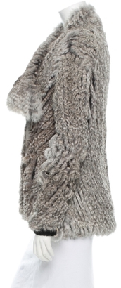 Helmut Lang Rabbit Fur Jacket