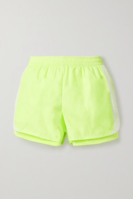 adidas neon shorts