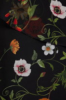 Thumbnail for your product : Oscar de la Renta Floral-print Silk-chiffon Blouse
