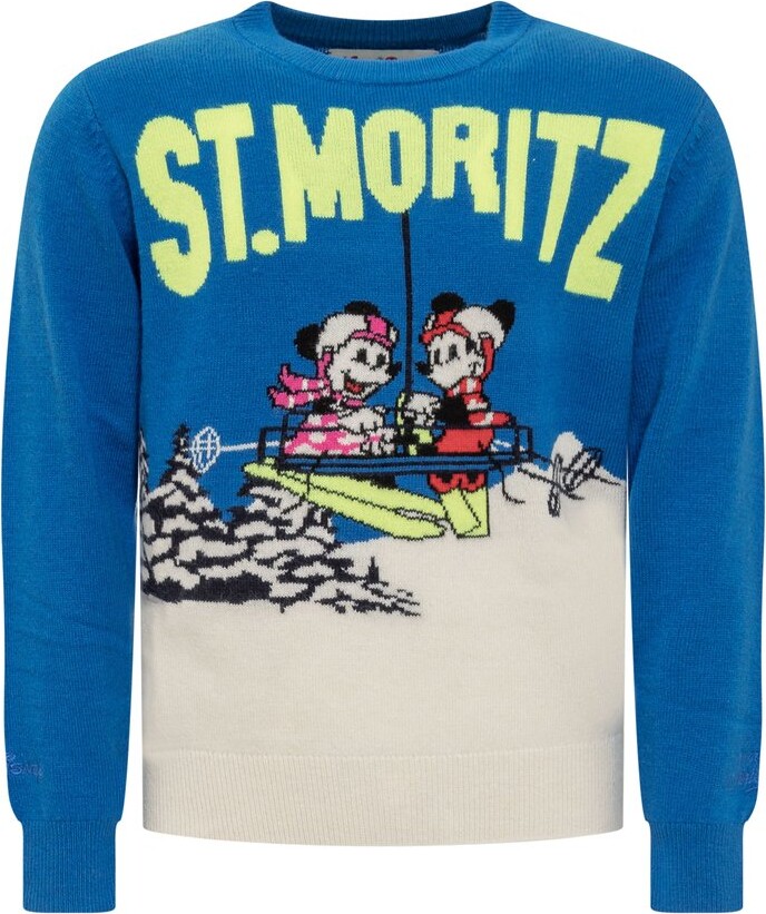 Mc2 Saint Barth Kids Motif Intarsia Knitted Jumper