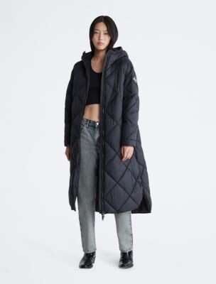 Calvin Klein Down Wrap Puffer Coat - Farfetch