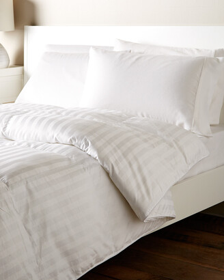 Blue Ridge Home Hotel Suite Medium Weight Damask Stripe Down Alternative Comforter