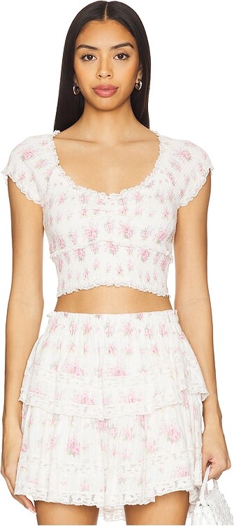LoveShackFancy Cambron Top