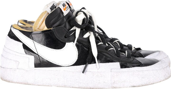 nike sacai blazer low sneakers
