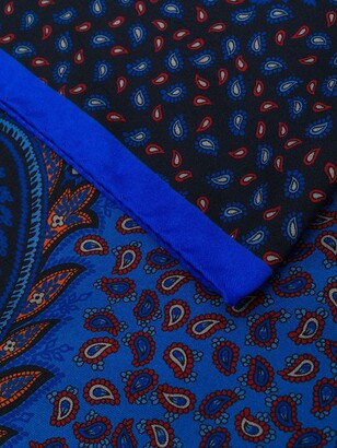 Etro Embroidered Paisley Scarf