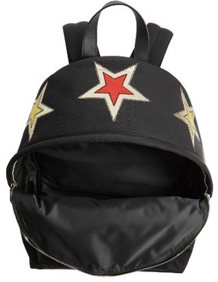 Givenchy Men's Multicolor Stars Backpack - Black