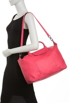 Thumbnail for your product : Longchamp Leather Strap Hobo Bag