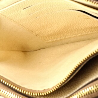 Louis Vuitton Bicolor Monogram Empreinte Leather Double Zip Pochette