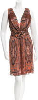 Thumbnail for your product : Blumarine Metallic Printed Dress