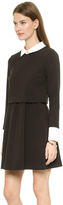 Thumbnail for your product : Rachel Zoe Onyx Collared Fit & Flare Dress