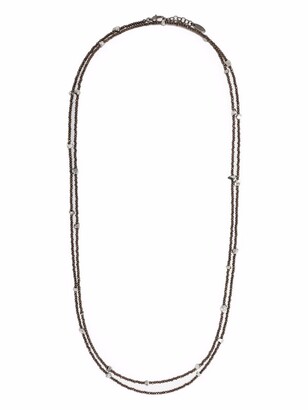 Brunello Cucinelli Layered Bead Stone Necklace