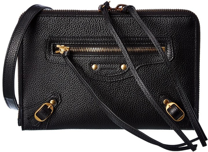 Balenciaga Neo Classic Small Leather Shoulder Bag ShopStyle