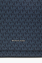 Thumbnail for your product : Michael Kors Collection Logo-print faux leather messenger bag