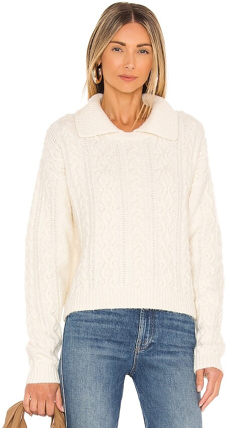 Free People Cable Knit Sweater | Shop the world's largest 
