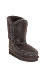 Thumbnail for your product : Mou 20mm Eskimo Crackled Shearling Boots