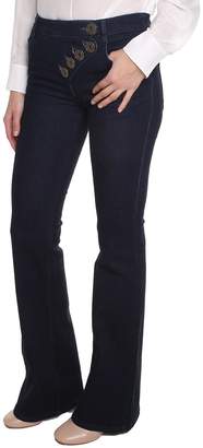 See by Chloe Flared Cotton-denim Jeans