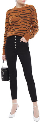 J Brand Cropped High-rise Skinny Jeans