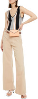 Thumbnail for your product : Mother The Patch Pocket Roller Frayed High-rise Wide-leg Jeans