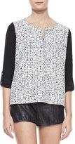 Thumbnail for your product : Waverly Grey Eve Solid-Sleeve Blouse