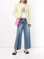 Thumbnail for your product : Sjyp Belted Pocket Wide jeans