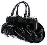Thumbnail for your product : Valentino Lacca Fleur Satchel