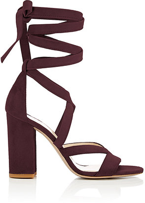 Barneys New York Women's Zea Ankle-Wrap Sandals