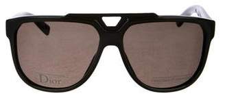 Christian Dior Black Tie Logo Sunglasses